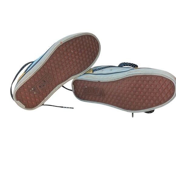 🛍️ Vans Black and Yellow Sneakers Size 6.5 - Picture 4 of 5